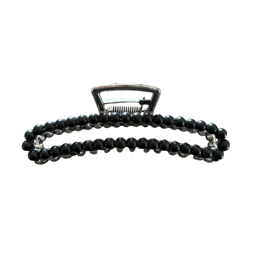 Black Rectangle Claw Clip