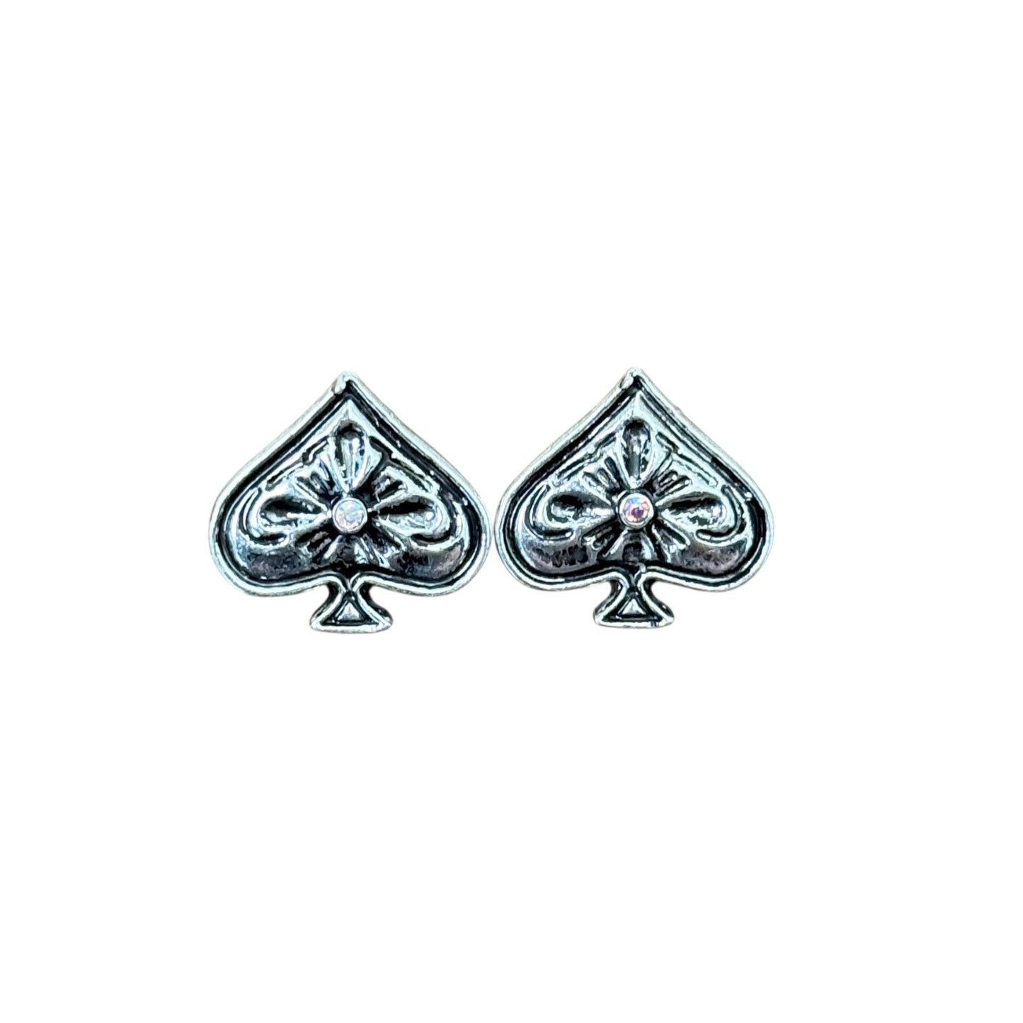 Mini Spade Earrings
