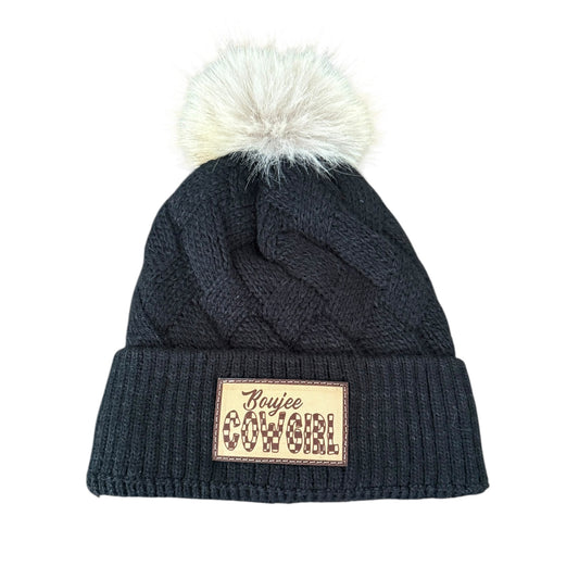 Black Boujee Cowgirl Toque
