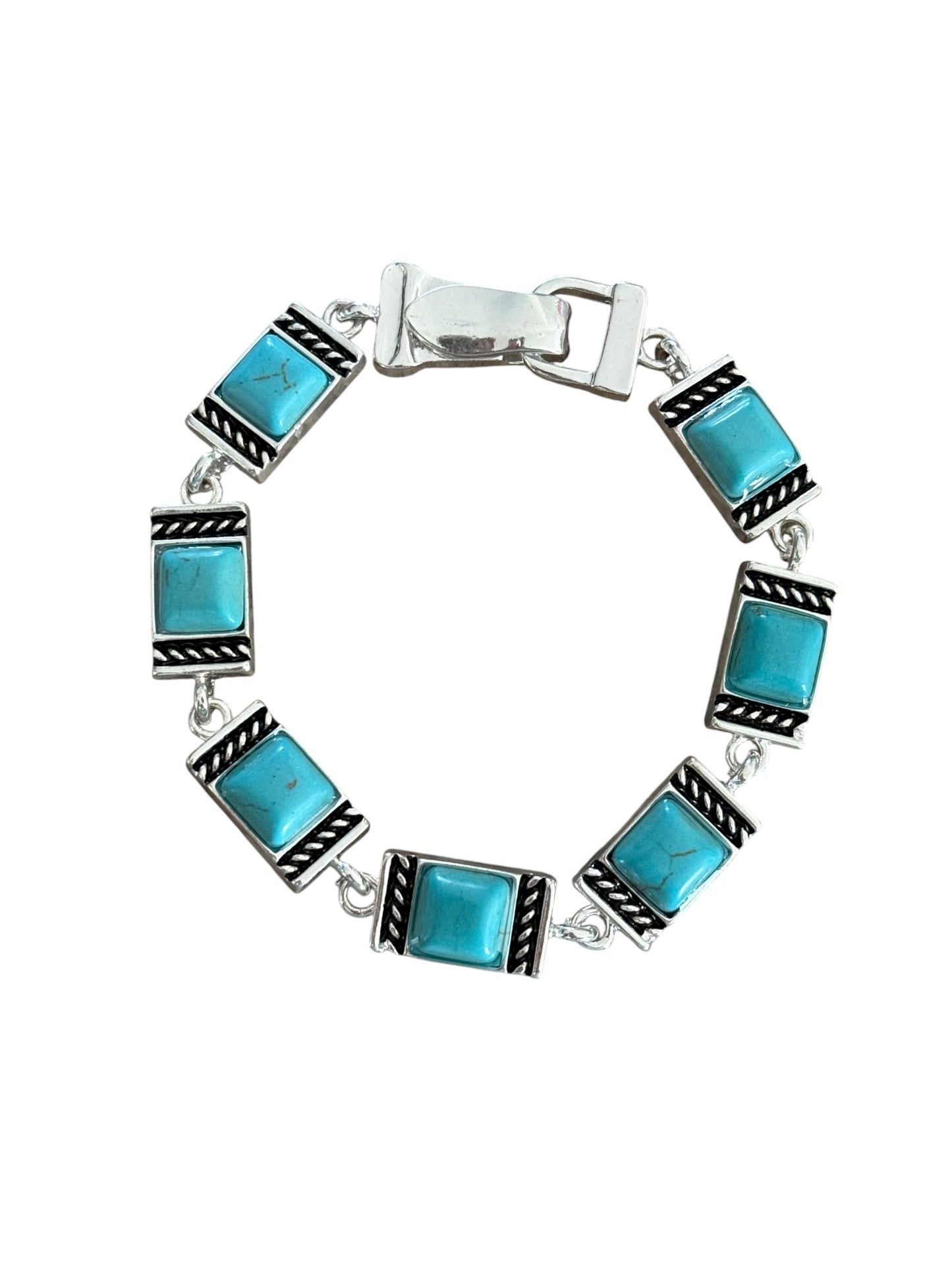 Turquoise Rectangle Bracelet