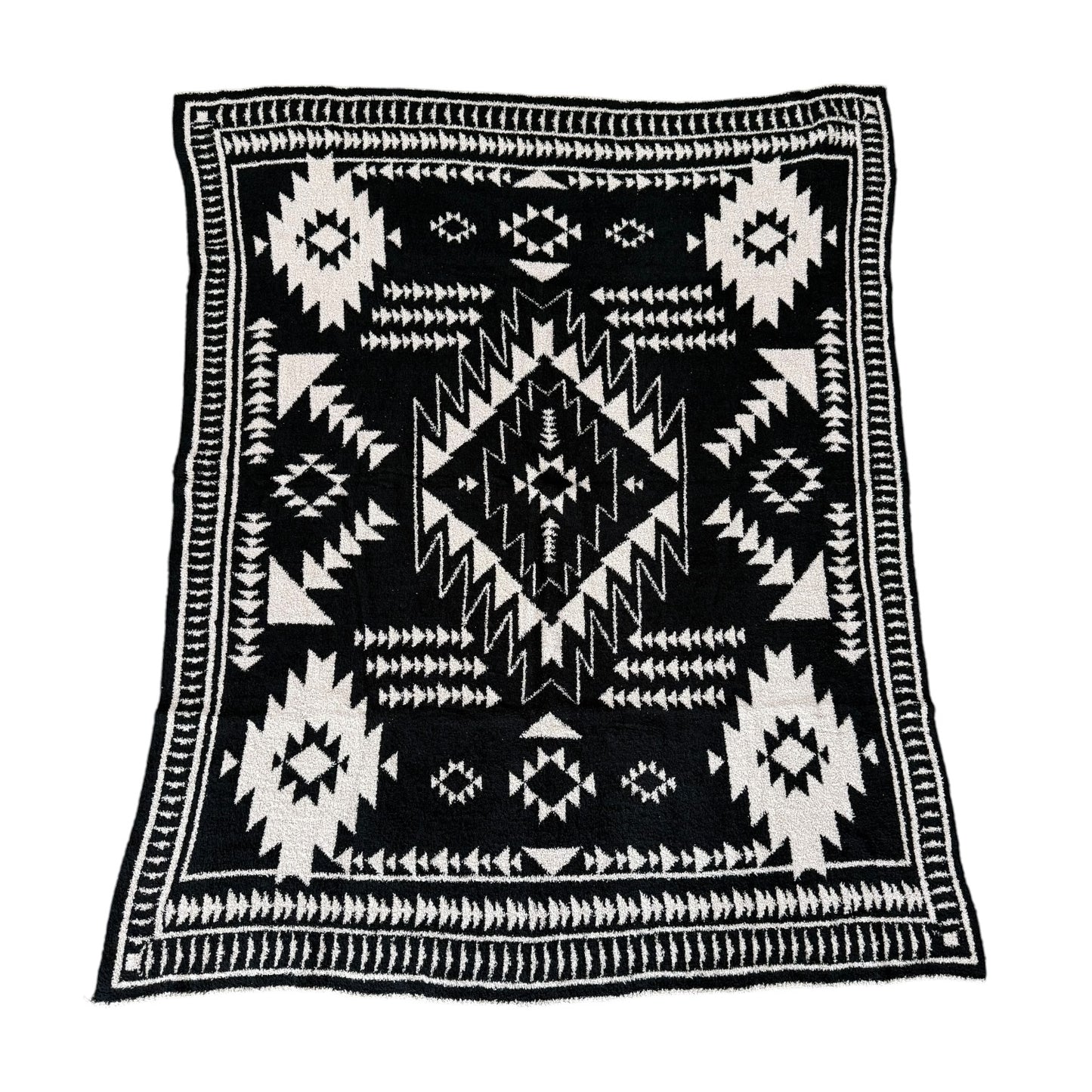 Aztec Plush Throw Blanket