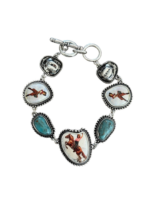 Cowgirls Toggle Bracelet