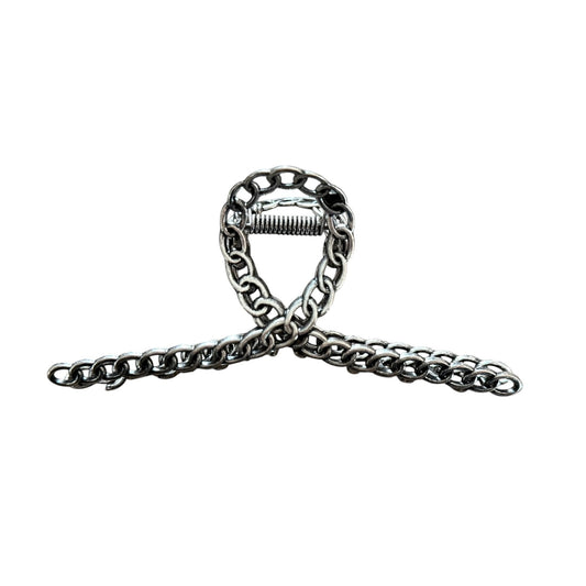 Silver Claw Clip