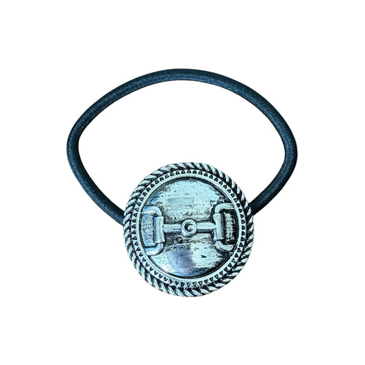 Snaffle Concho Hair Tie