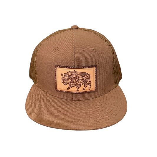 Brown Snapback Hat