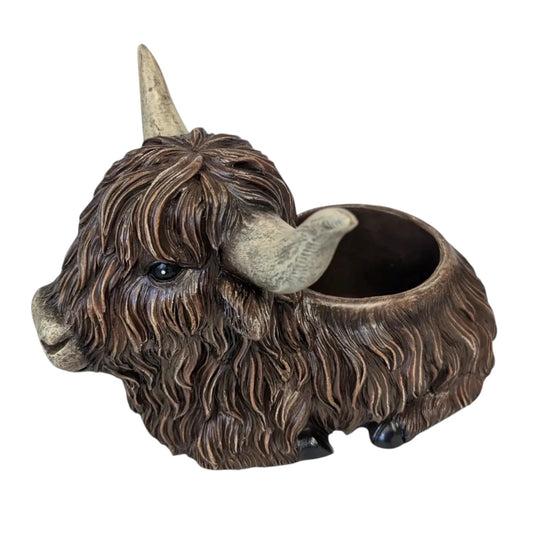 Highland Cow Planter