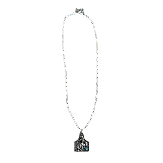 Bronc Tag Necklace