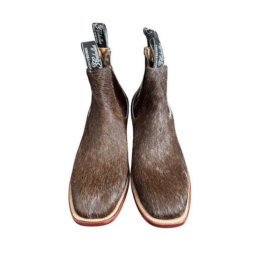 Cowhide Boots - Size 9