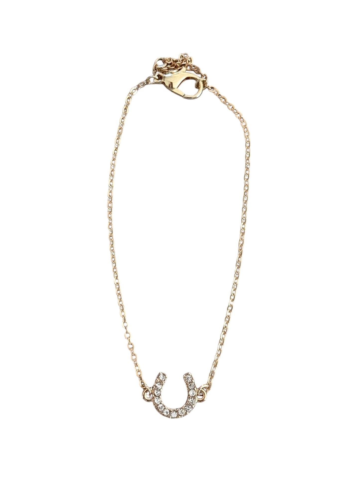 Gold Horseshoe Bracelet