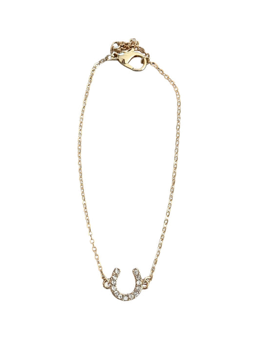Gold Horseshoe Bracelet