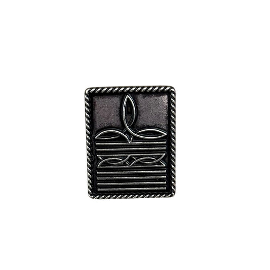 Rectangle Bootstitch Cuff Ring