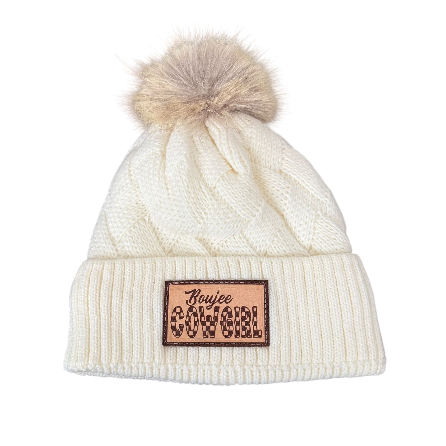 Ivory Boujee Cowgirl Toque