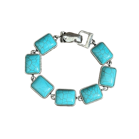Turquoise Rectangle Bracelet