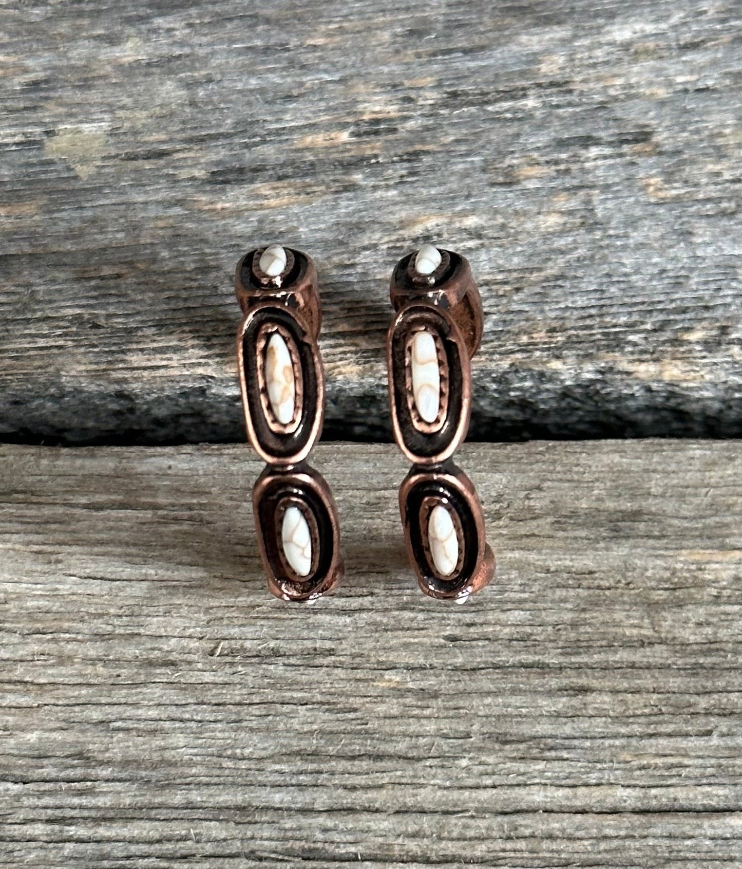 Copper Small Hoop Earrings