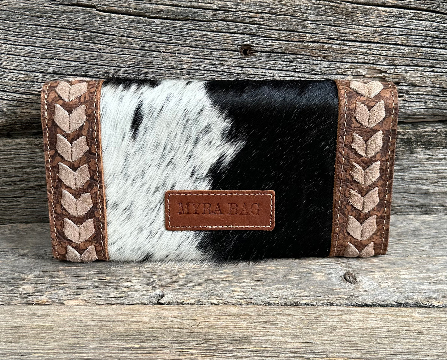 Whipstitch Cowhide Wallet (two options available)
