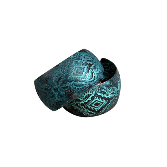 Patina Hoop Earrings