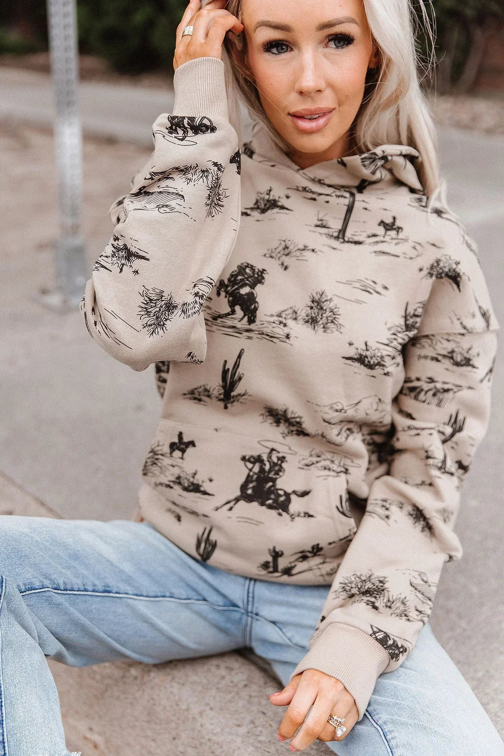 Cowboy Country Ampersand Ave Hoodie
