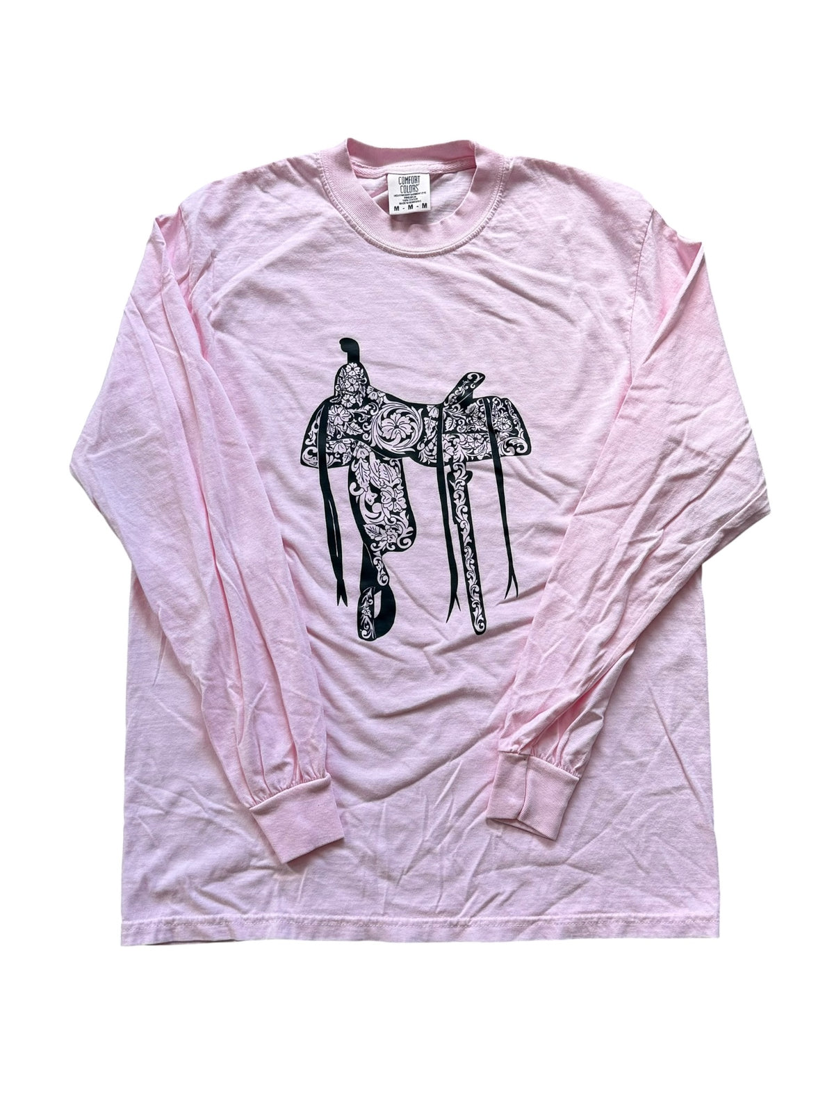 Tooled Saddle Blossom Long Sleeve