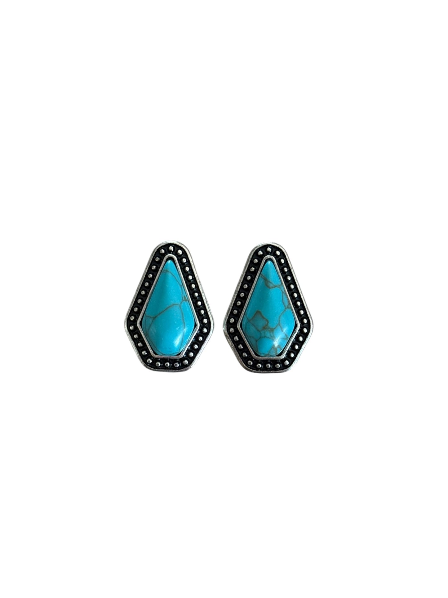 Turquoise Stone Earrings