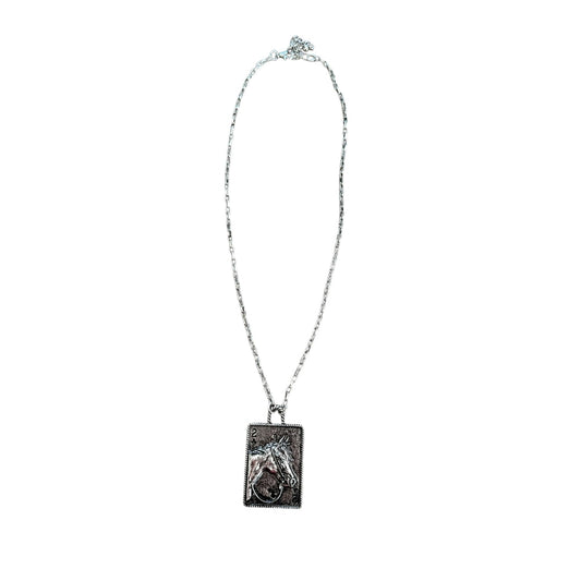 Horse Cards Necklace
