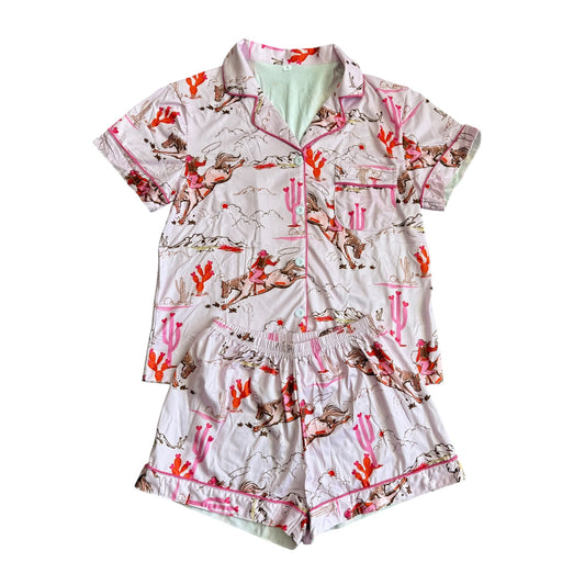 Pink Cowgirl Pajama Set