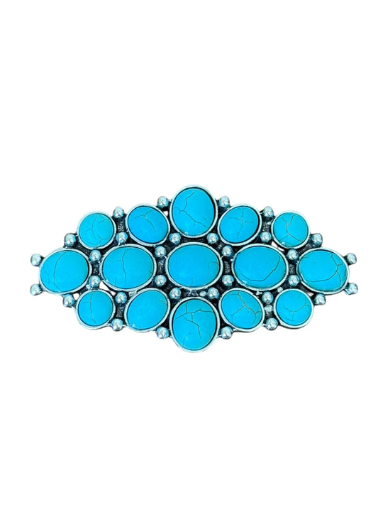 Turquoise Hair Barrette