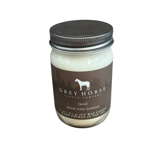 High End Saddle Candle