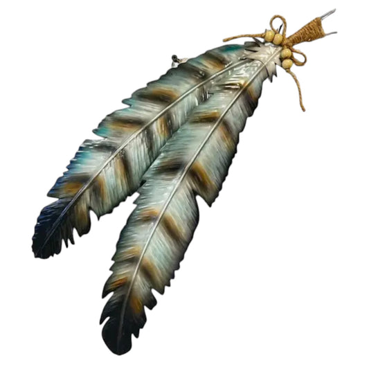 Double Feather Wall Art