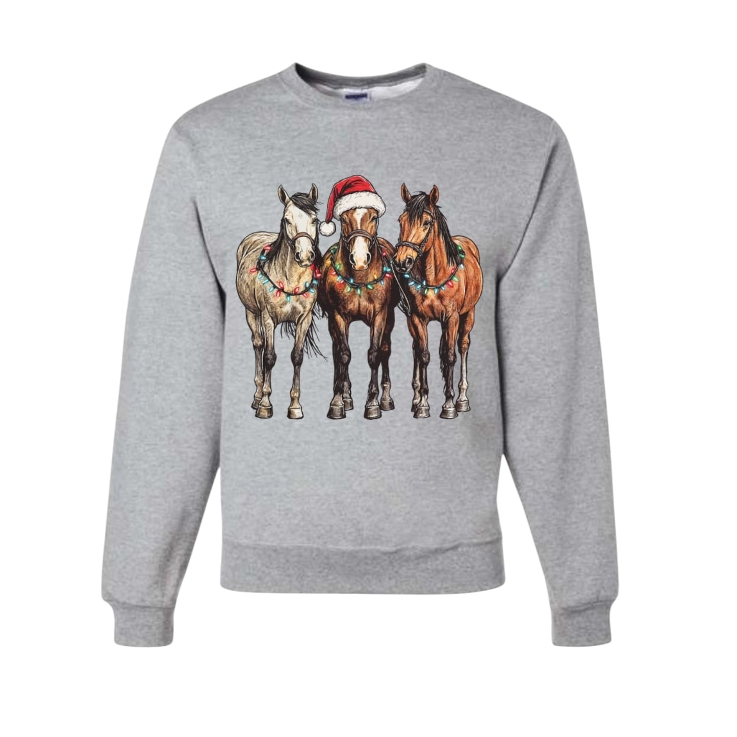 Merry Horses Christmas Crewneck • PRE ORDER •