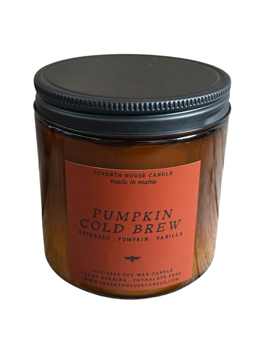Pumpkin Cold Brew Candle