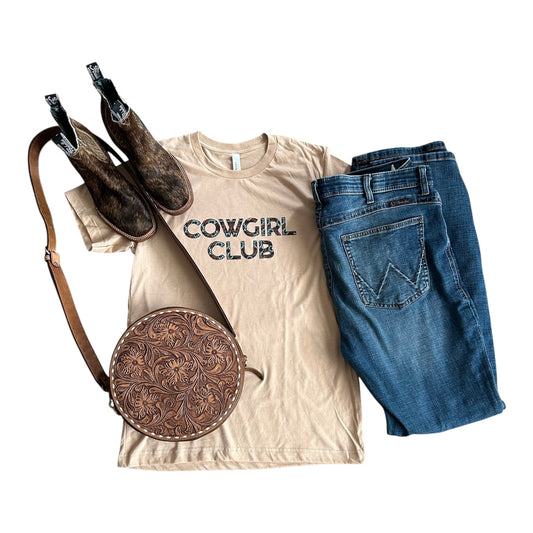 Sand Dune Cowgirl Club T-Shirt