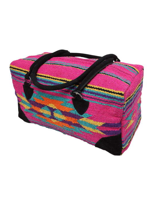 Pink Aztec Weekender Bag