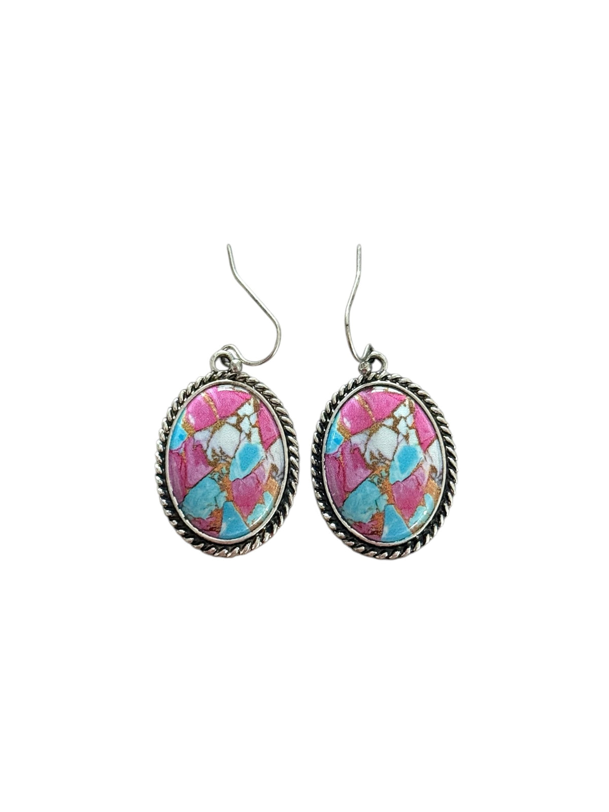 Cotton Candy Dangle Earrings
