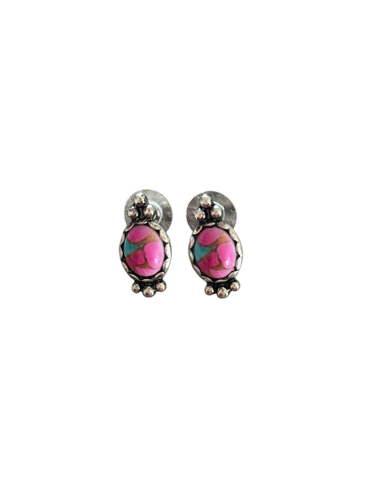 Cotton Candy Stud Earrings