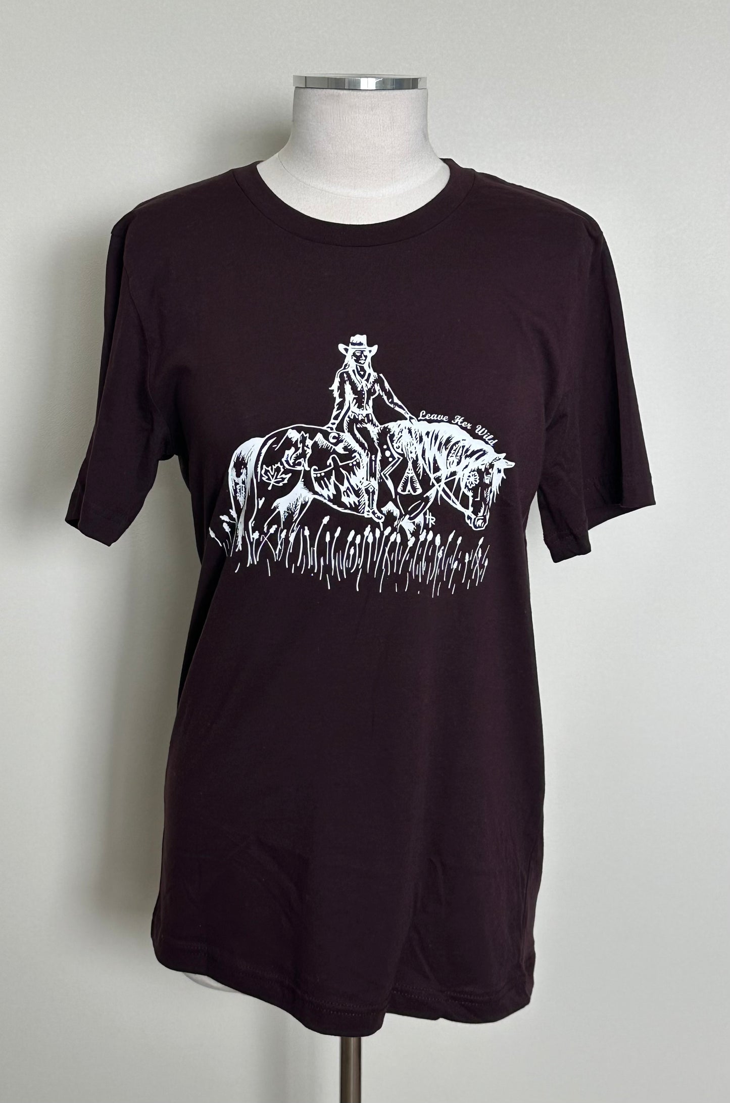 Oxblood Canadian Cowgirl T-Shirt