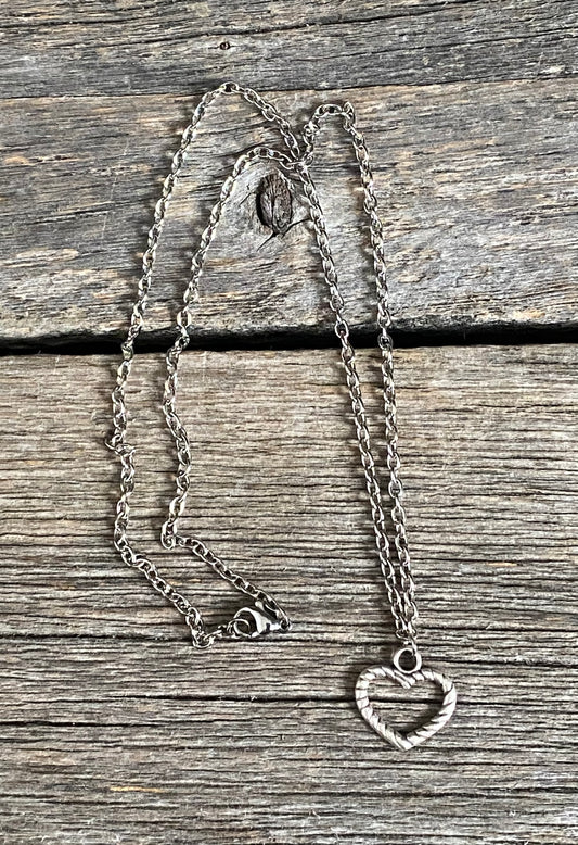 Rope Heart Necklace