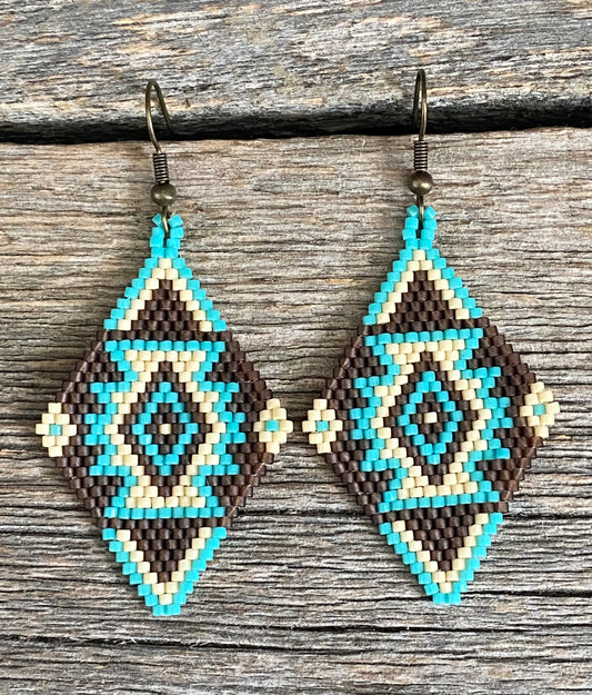 The Sofia Beaded Earrings (more colour options available)