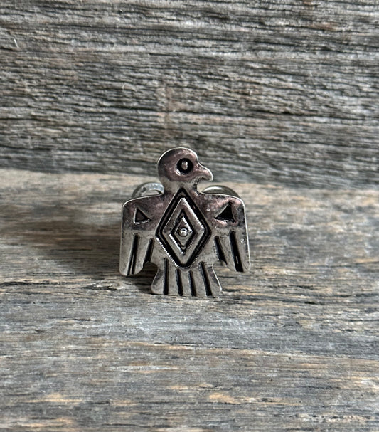 Silver Thunderbird Ring